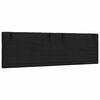 vidaXL Headboard Cushion "Hanko" Black 160 cm Fabric