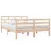 vidaXL S&auml;ngram massiv furu 140x190 cm