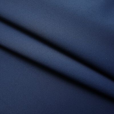 vidaXL Mörkläggningsgardiner med krokar 2 st blå 140x245 cm