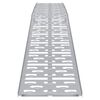 vidaXL Lastnings Ramp 2 pcs Silver 222 x 28 x 5 cm Aluminium
