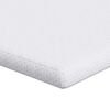 vidaXL Madrasskydd Vit 100 x 200 cm Jacquard tyg