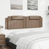 vidaXL Headboard Cushion "Viana" Cappuccino 180 cm Faux Leather