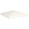 vidaXL Paviljongtak 310 g/m² 3x3 m gräddvit