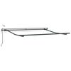 vidaXL Markisram Antracit 300 x 250 cm Aluminium
