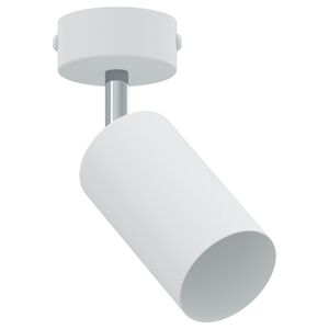 vidaXL Takspotlight Vit 6 x 6 x 16.5 cm Stål