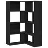 vidaXL Garderob 2 pcs Svart Ek 85 x 85 x 140 cm Konstruerat tr&auml;