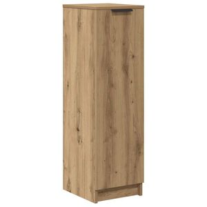 vidaXL Skosk&aring;p artisan ek 29,5x35x100,5 cm konstruerat tr&auml;