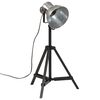 vidaXL Golvlampa 25 W vintage silver 35x35x65/95 cm E27