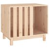 vidaXL Hundkoja 70x50x62 cm massiv furu
