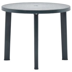 vidaXL Tr&auml;dg&aring;rdsbord gr&ouml;n 89 cm plast
