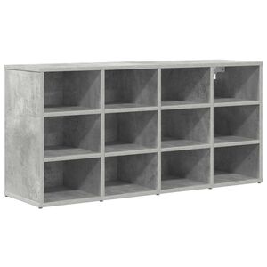 vidaXL Skosk&aring;p 103 x 30 x 51 cm Konstruerat tr&auml; Betonggr&aring;