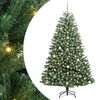 vidaXL Plast Hingad Julgran Gr&ouml;n 180 cm PVC och metall