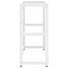 vidaXL Ram f&ouml;r tv&auml;ttst&auml;ll vit 79x38x83 cm j&auml;rn