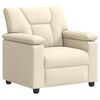 vidaXL Soffa Gr&auml;ddvit 91 x 85 x 93 cm Konstl&auml;der