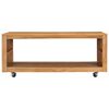 vidaXL Soffbord 110x60x40 cm massiv teak