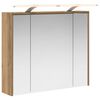 vidaXL Badrumsspegelsk&aring;p Artisan Ek 73,5 x 16 x 62,5 cm