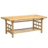 vidaXL Soffbord 110x55x45 cm bambu