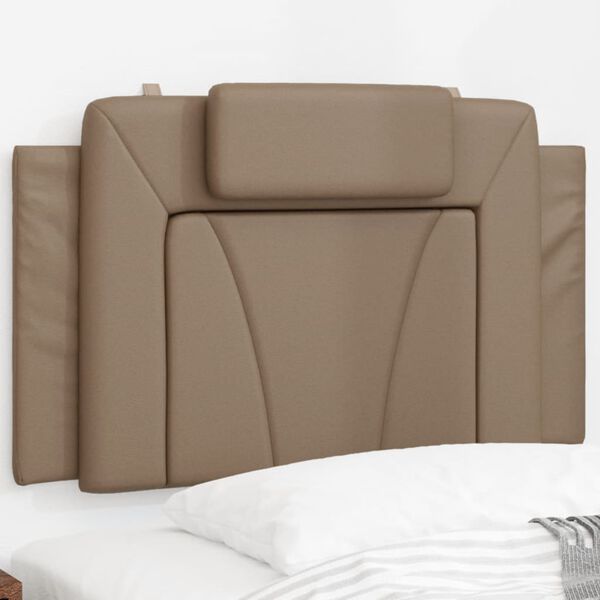 vidaXL Headboard Cushion "Viana" Cappuccino 90 cm Faux Leather