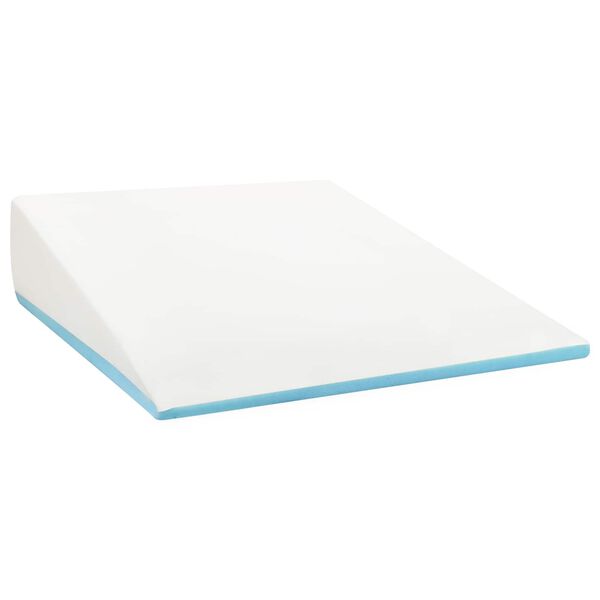 vidaXL Vinklad Kudde Enf&auml;rgad Gr&aring; 69 x 64 x 19 cm