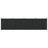 vidaXL St&auml;ngselpanel 4 pcs WPC och aluminium Svart