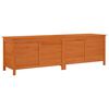 vidaXL Dynbox brun 198,5x50x56,5 cm massivt grantr&auml;