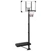 vidaXL Basketkorg transparent 256-361 cm polykarbonat