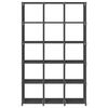 vidaXL Hylla med 15 kuber grå 103x30x175,5 cm tyg