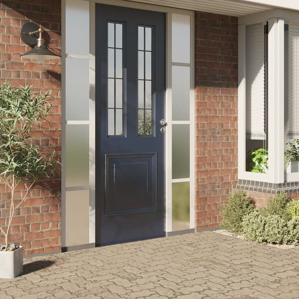 vidaXL F&ouml;nsterfilm statisk reflektiv effekt silver 90x1000 cm PVC