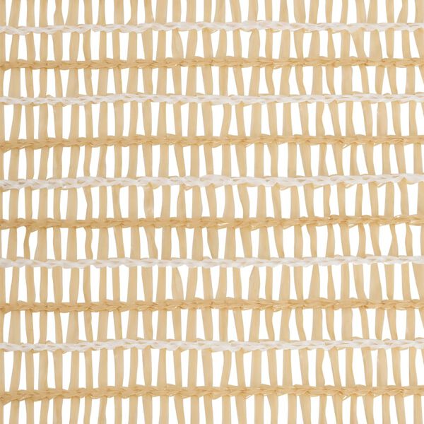 vidaXL Insynsskyddsn&auml;t beige 1,5x50 m HDPE 75 g/m&sup2;