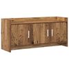 vidaXL TV-sk&aring;p 102 x 33 x 47 cm Gammalt tr&auml; Konstruerat tr&auml;