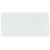 vidaXL Spetsgardin Vit 140 x 500 cm Polyester