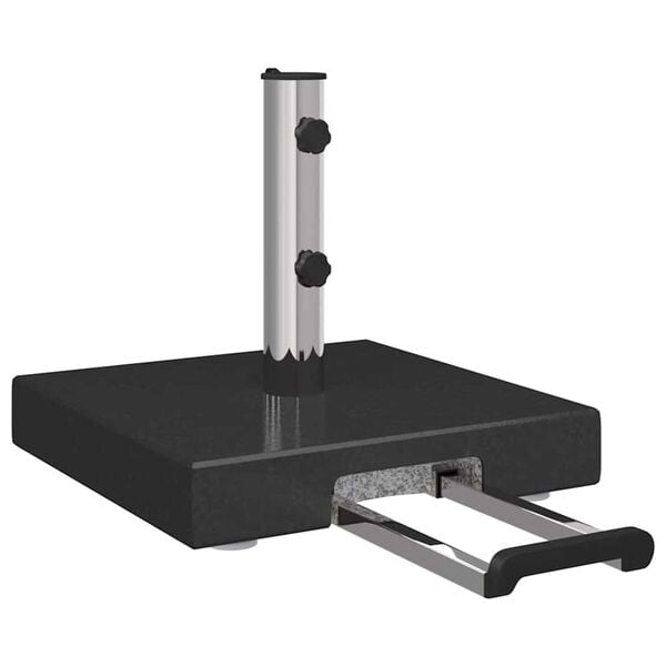 vidaXL Parasollfot Svart 41 x 41 x 37 cm Granit