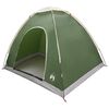vidaXL Campingt&auml;lt 2-personers Gr&ouml;n 185T Polyester med PU-bel&auml;ggning
