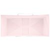 vidaXL Pappersp&aring;sar 50 st med handtag rosa 26x12x35 cm