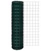 vidaXL Eurofence stål 10 x 1,5 m grön