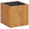 vidaXL Tr&auml;dg&aring;rdskruka upph&ouml;jd 43,5x43,5x44 cm massivt akaciatr&auml;