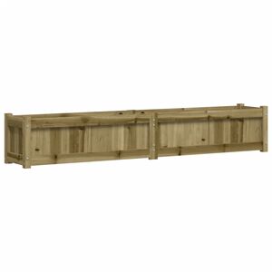 vidaXL Odlingsl&aring;da 180x31x31 cm impregnerat furu