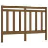 vidaXL S&auml;nggavel honungsbrun 126x4x100 cm massiv furu