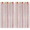vidaXL Str&auml;nggardiner 2 st flerf&auml;rgad 100x250 cm