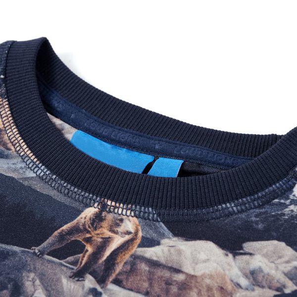 Tr&ouml;ja f&ouml;r barn marinbl&aring; 92