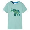 T-shirt f&ouml;r barn ljus khaki 104