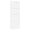 vidaXL Inredningsd&ouml;rr 83 x 202 cm Plywood Vit