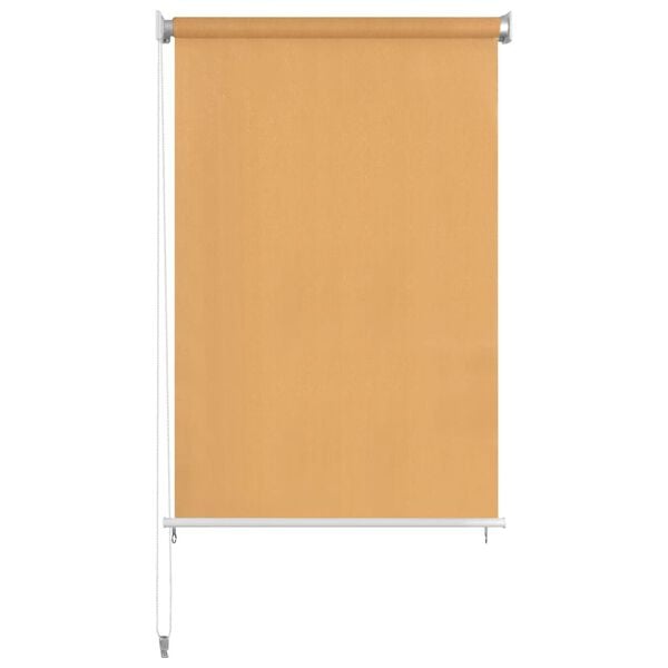 vidaXL Rullgardin utomhus 80x140 cm beige