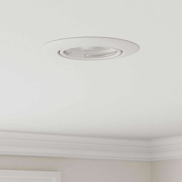 vidaXL Spotlights med strålkastare 6 pcs Vit 9 x 9 cm Metall