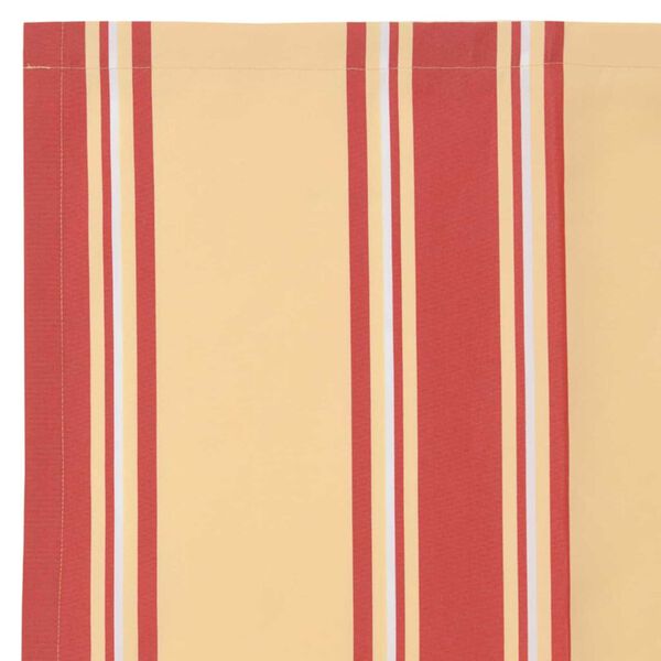 vidaXL Markisbyte Gul och Orange 1000 x 160 cm Polyesterduk