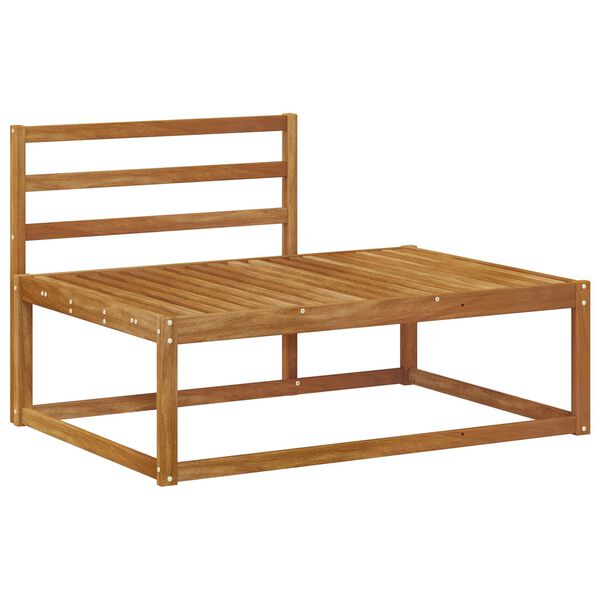 vidaXL Utomhussoffset 2 Stycke Naturf&auml;rg 230,5 x 83 x 73 cm