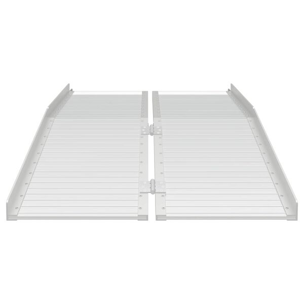vidaXL Ramp f&ouml;r rullstol 270 kg Silver 92 x 73 x 5 cm Aluminium