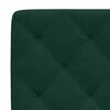 vidaXL Headboard Cushion Dark Green 80 cm Velvet