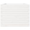 vidaXL Odlingsl&aring;da vit 90x60x49,5 cm massiv furu