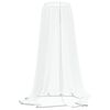 vidaXL Myggn&auml;t f&ouml;r paraply 220 mesh vit &Phi;300x230 cm